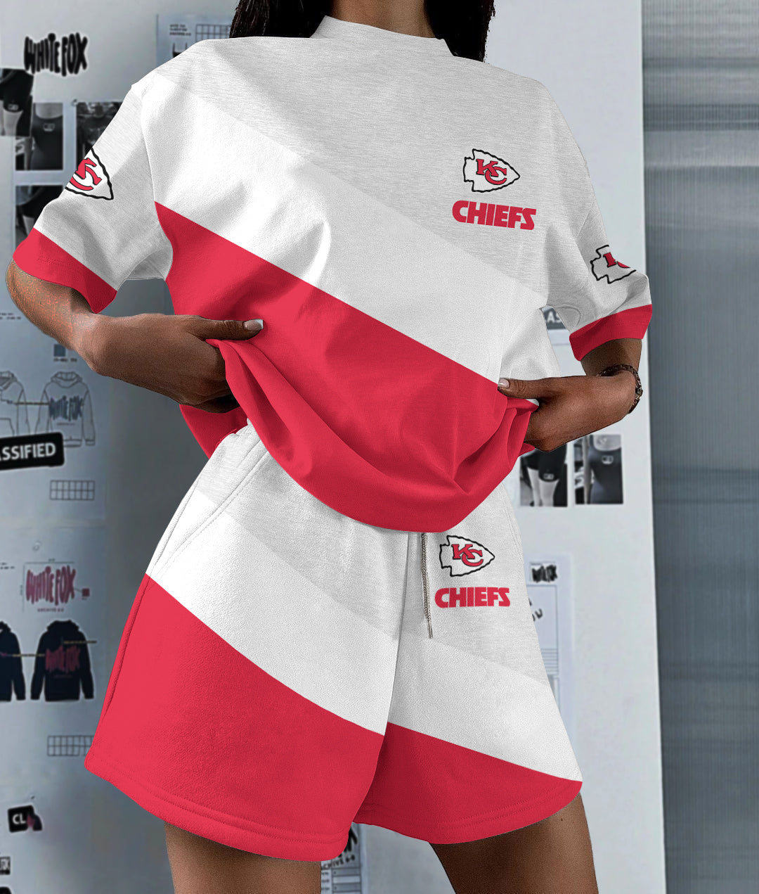 Kansas City Chiefs Limited Edition Women's T-Shirt & Short Set