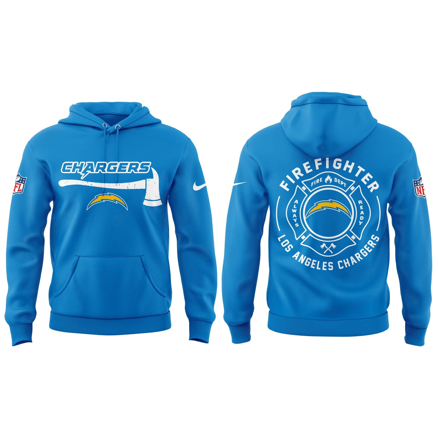 Los Angeles Chargers Firefighter Application Hoodie | Jogger | Cap