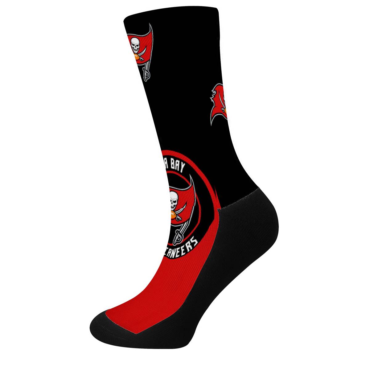 Tampa Bay Buccaneers For Bare Feet Crew Socks