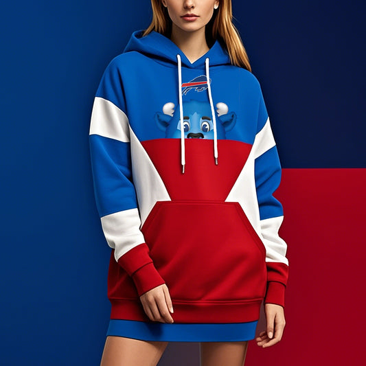 Buffalo Bills Women's Hoodie Dress