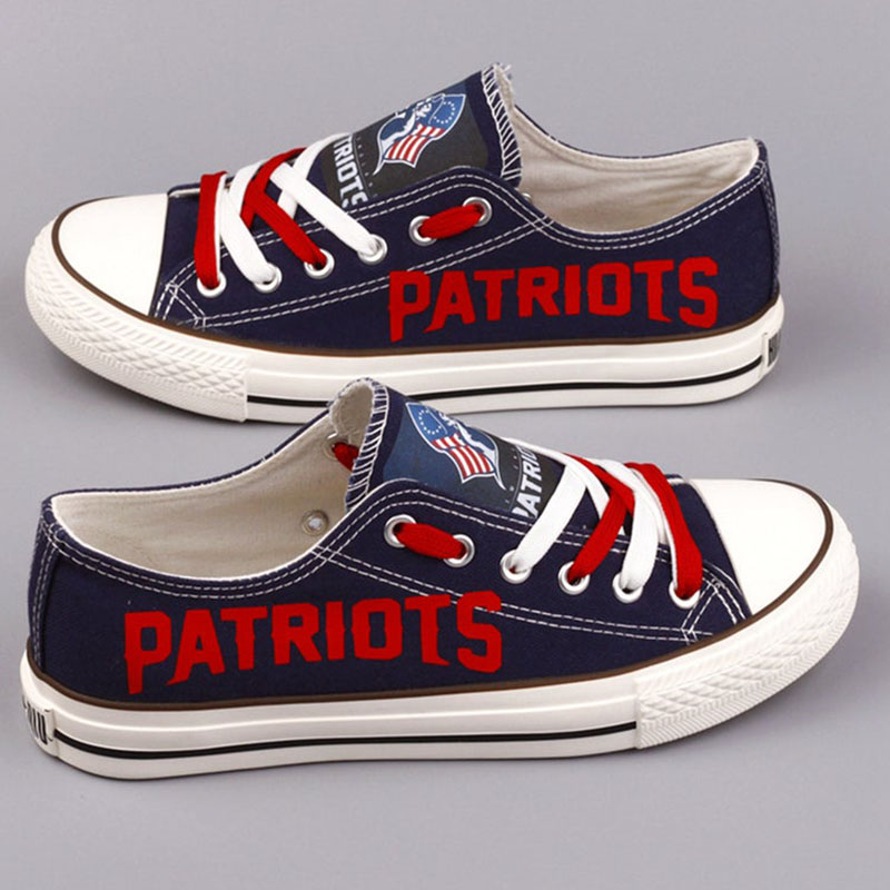 Fashion printed low-top canvas shoes