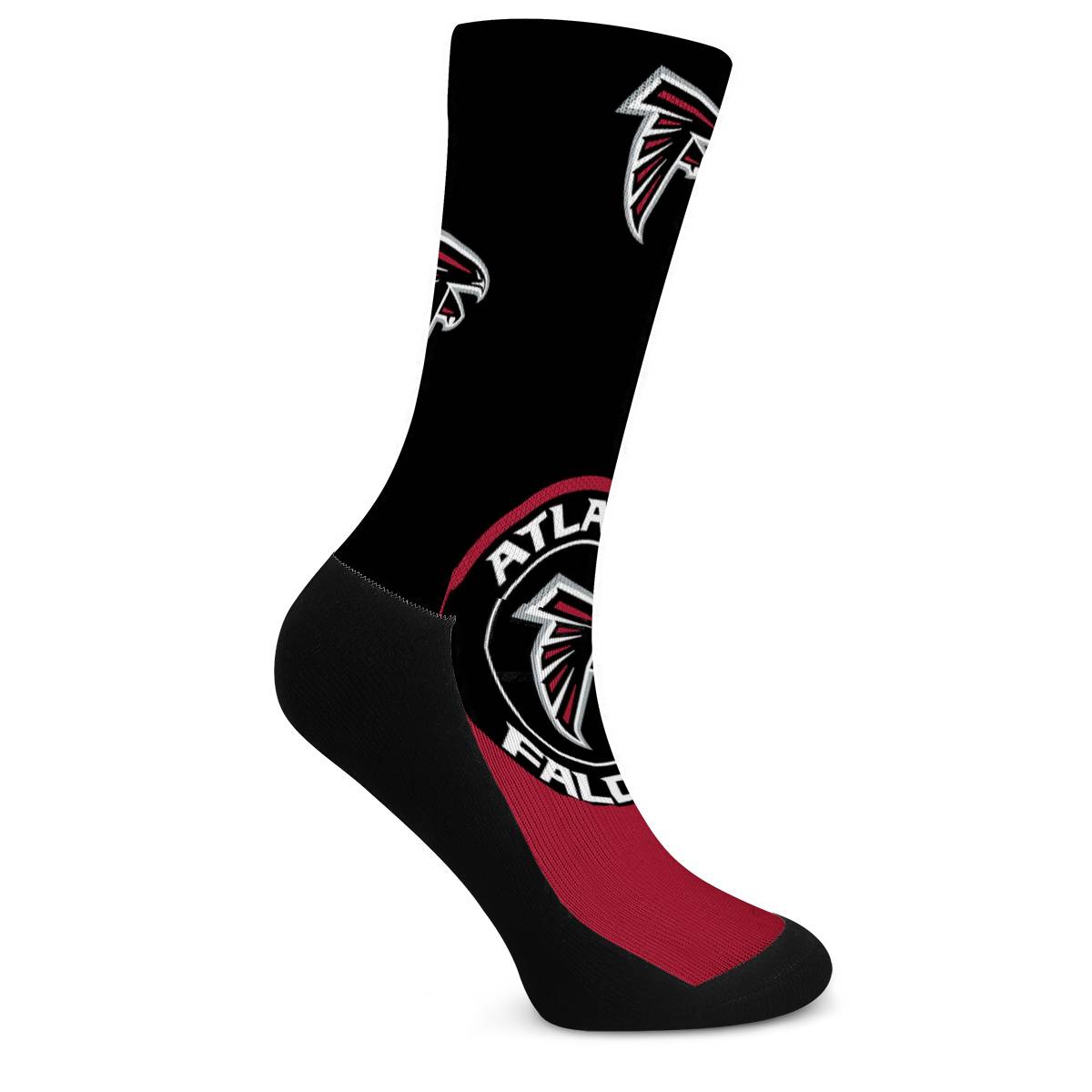 Atlanta Falcons For Bare Feet Crew Socks