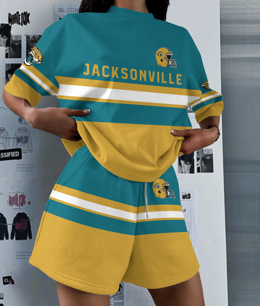 Jacksonville Jaguars Limited Edition Women's T-Shirt & Short Set