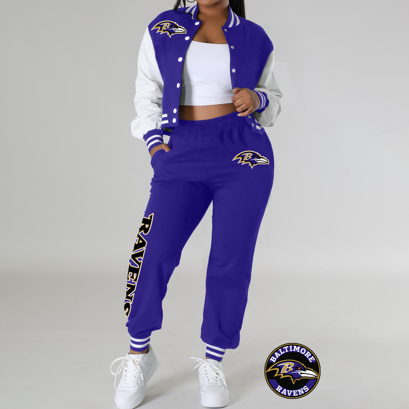 Baltimore Ravens 2pcs Casual Set