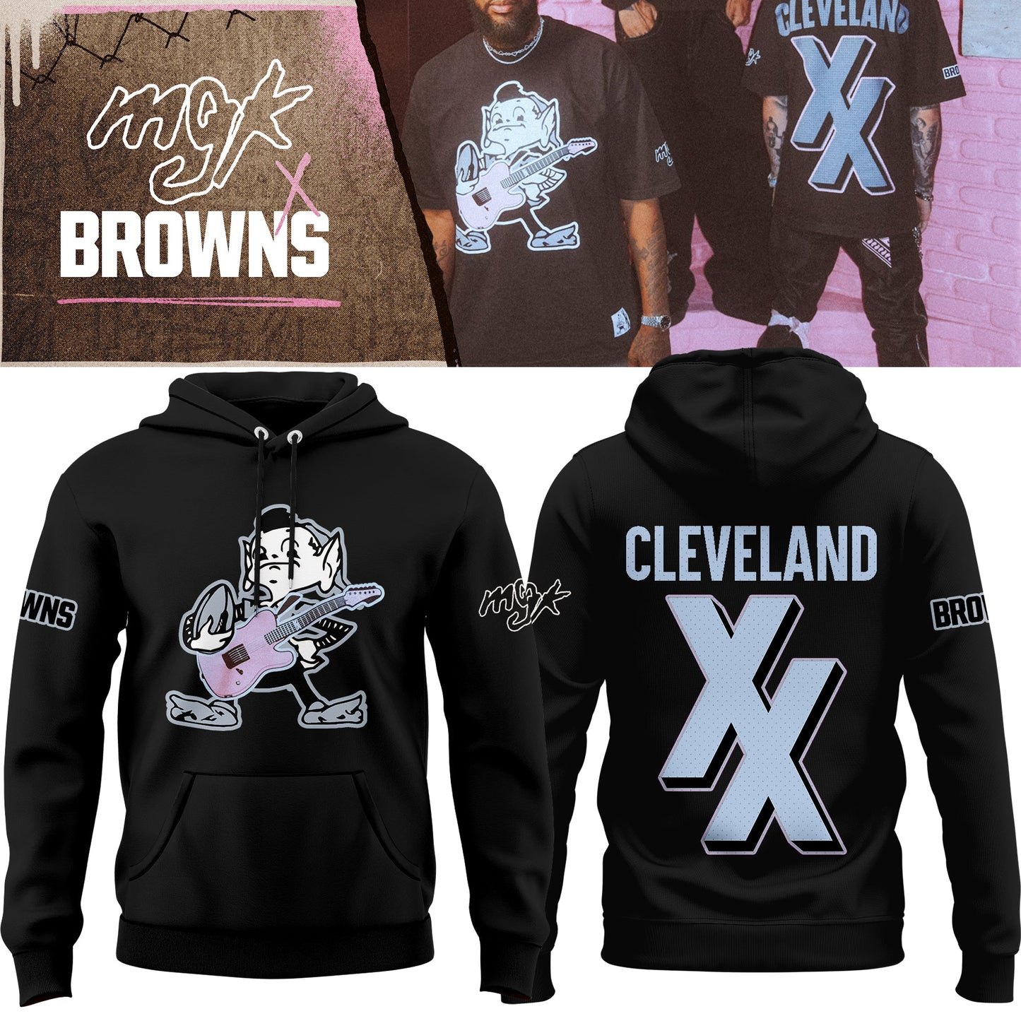 Cleveland Browns x MGK Limited Editions Hoodie