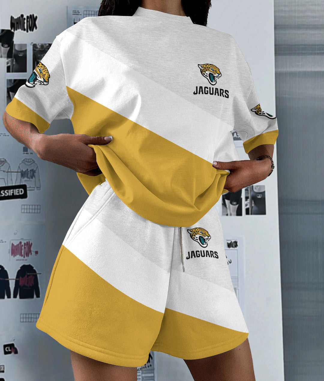 Jacksonville Jaguars Limited Edition Women's T-Shirt & Short Set