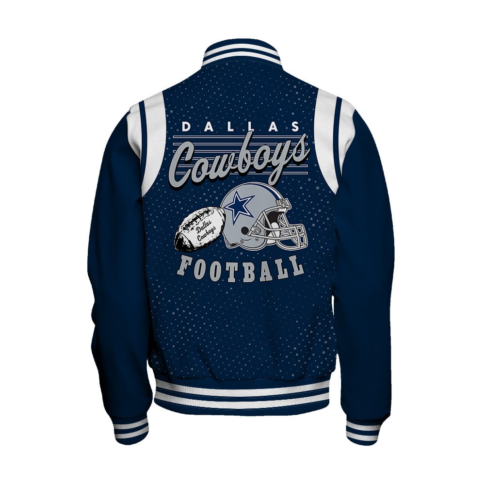 Dallas Cowboys National Football League 2025 Make Your Mark Unisex Varsity Jacket