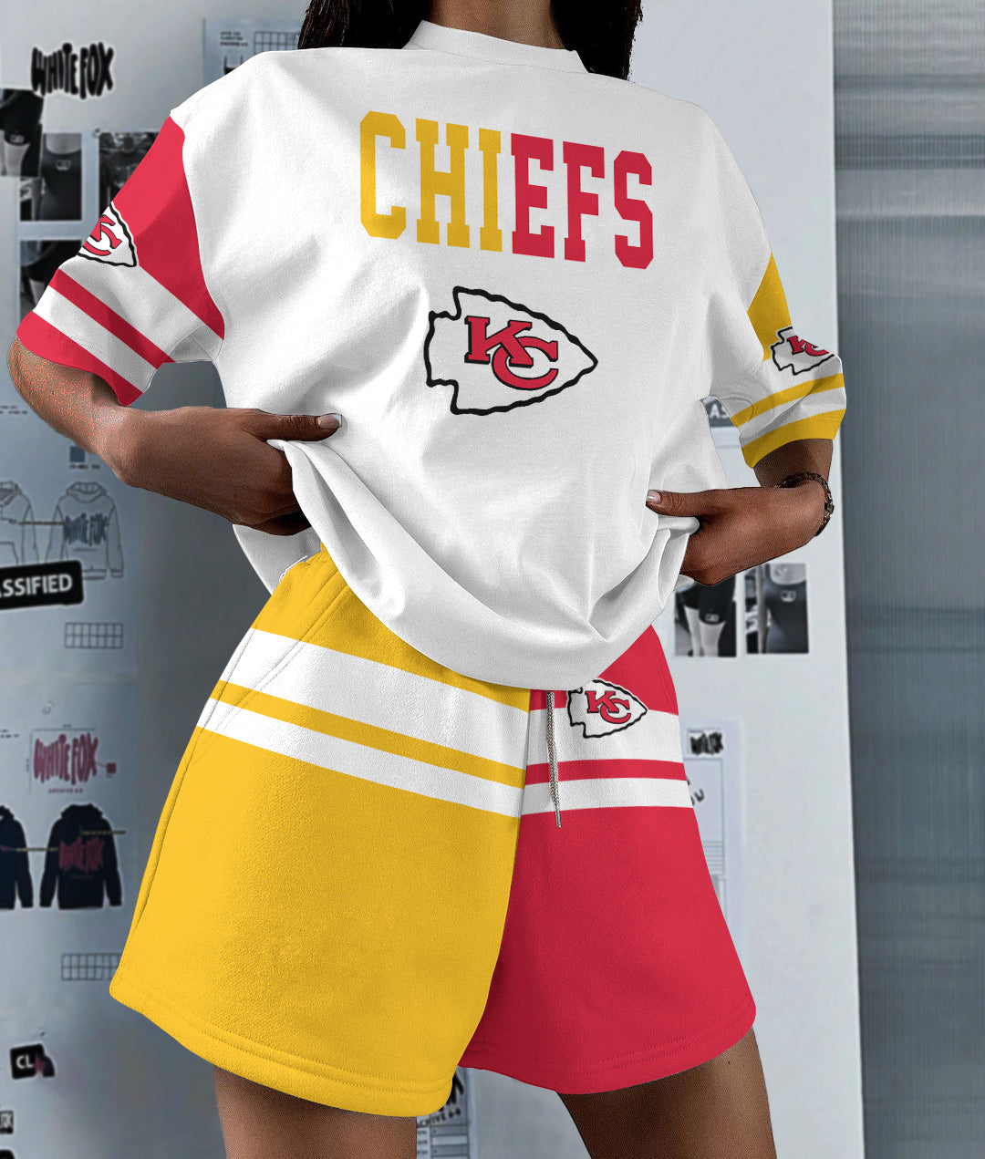 Kansas City Chiefs Limited Edition Women's T-Shirt & Short Set
