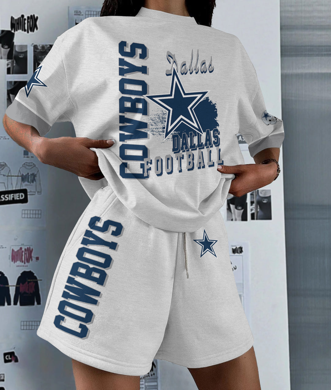 Dallas Cowboys Limited Edition Women's T-Shirt & Short Set