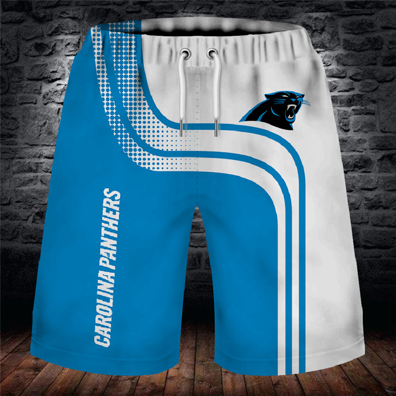 Carolina Panthers Summer Beach Shorts