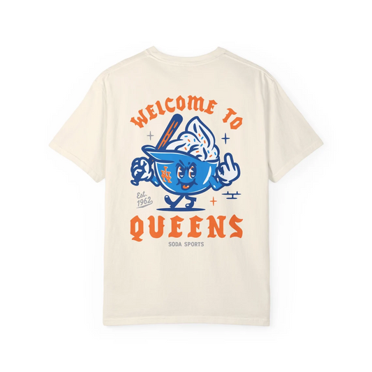 ( 4 colors)New York Mets Welcome unisex t-shirt