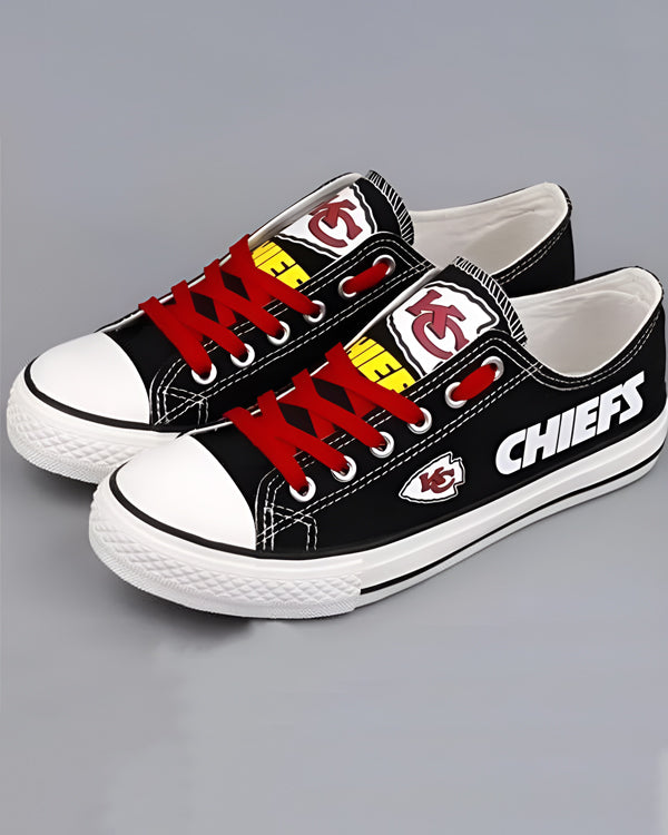 casual printing couple's canvas shoes