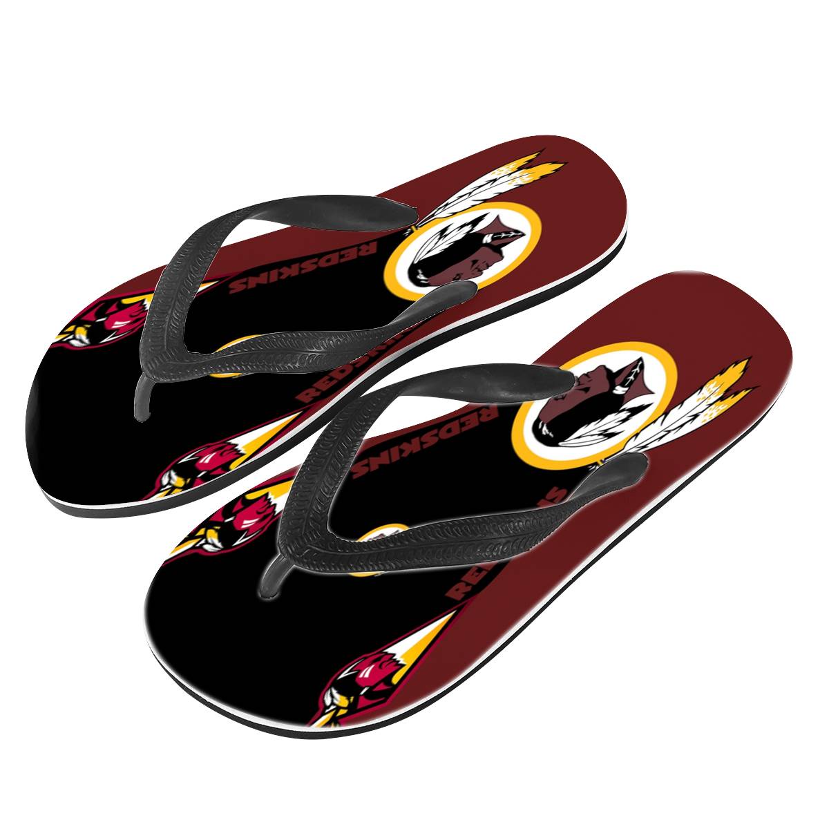 Washington Redskins Flip Flops