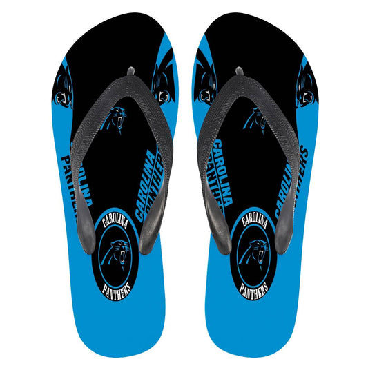 Carolina Panthers Flip Flops