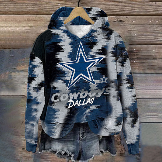 Fashion printed long sleeve Hoodie