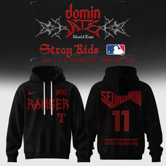 Texas Rangers x Stray Kids Dominate World Tour 2025