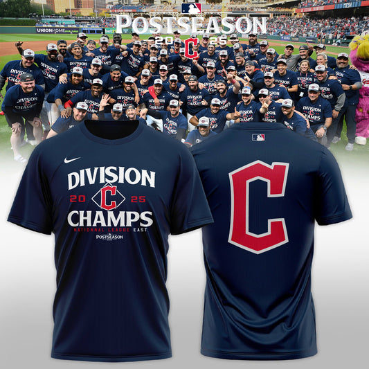 Cleveland Guardians 2025 AL Central Champions Special Editions T-Shirt