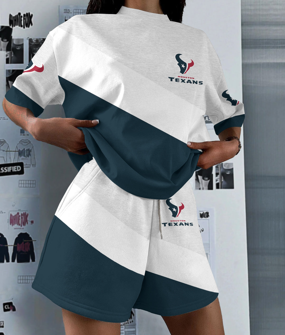 Houston Texans Limited Edition Women's T-Shirt & Short Set