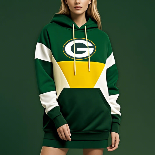 Green Bay Packers Women's Hoodie Dress