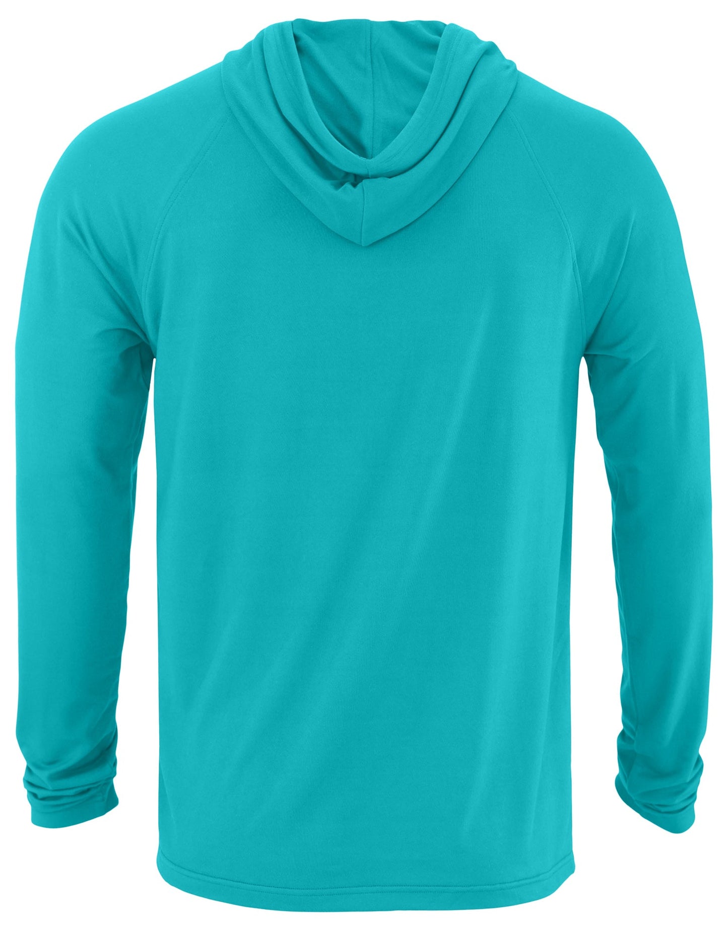 Zubaz NFL Men's Light Weight Team Color Hoodie, Alternate Tunnel Logo, Miami Dolphins