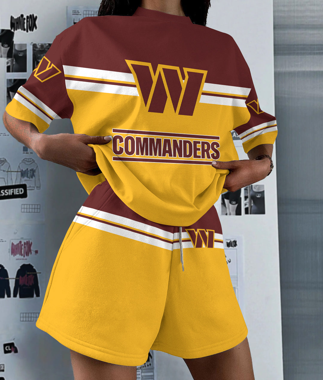 Washington Commanders Limited Edition Women's T-Shirt & Short Set