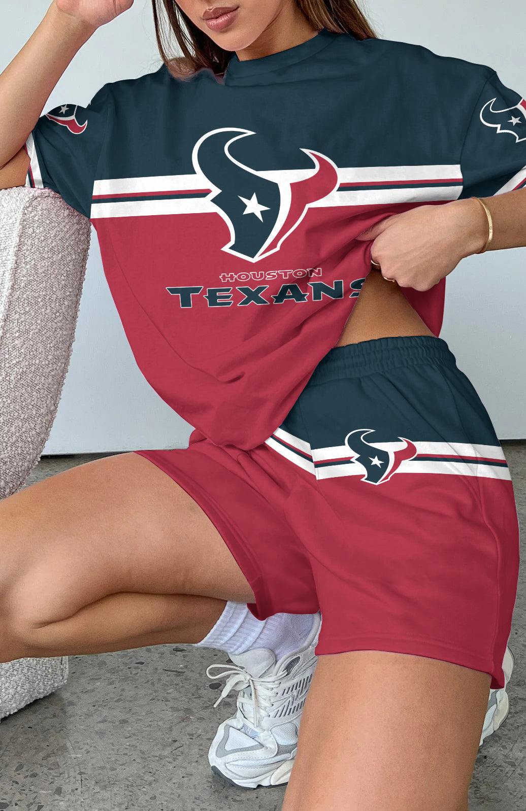 Houston Texans Limited Edition Women's T-Shirt & Short Set