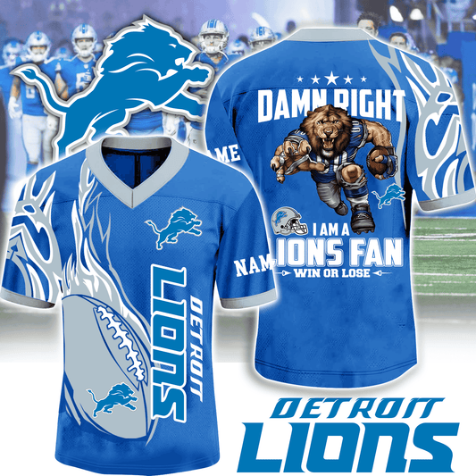 Detroit Lions Fan Jersey
