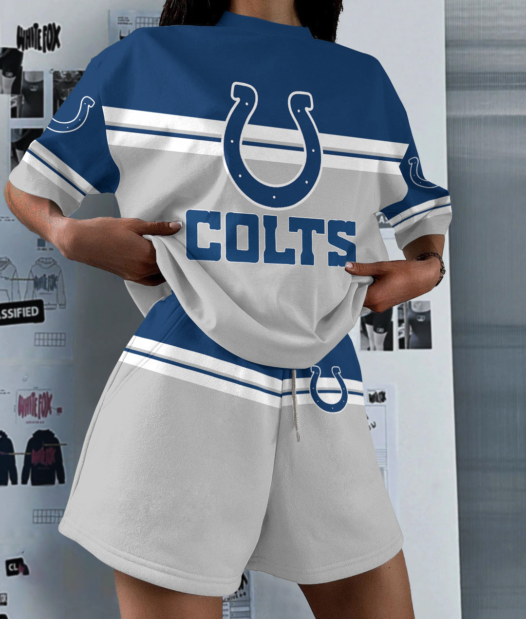 Indianapolis Colts Limited Edition Women's T-Shirt & Short Set