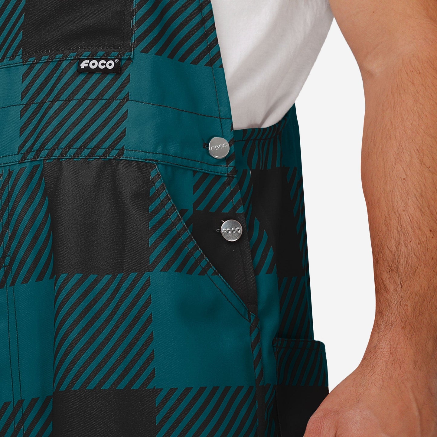New Mens Plaid Bib Overalls