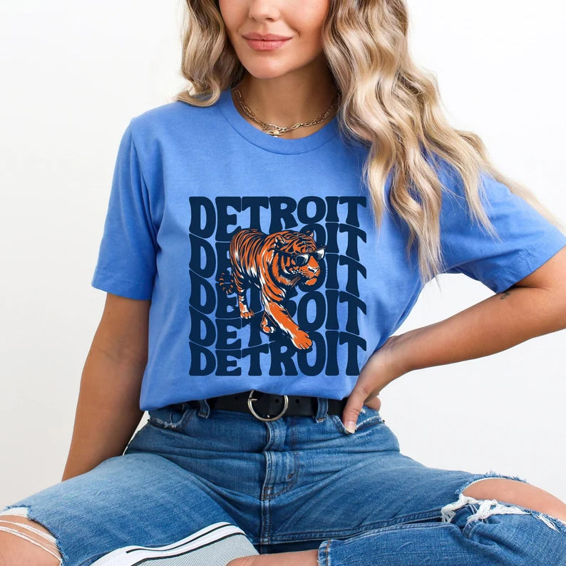 Detroit Tigers Baseball Tshirt