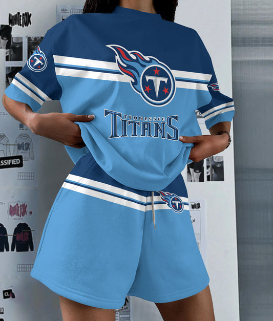Tennessee Titans Limited Edition Women's T-Shirt & Short Set