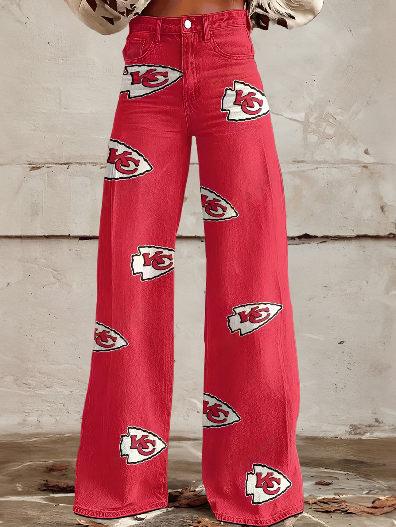 Women's Vintage casual wide LegPants