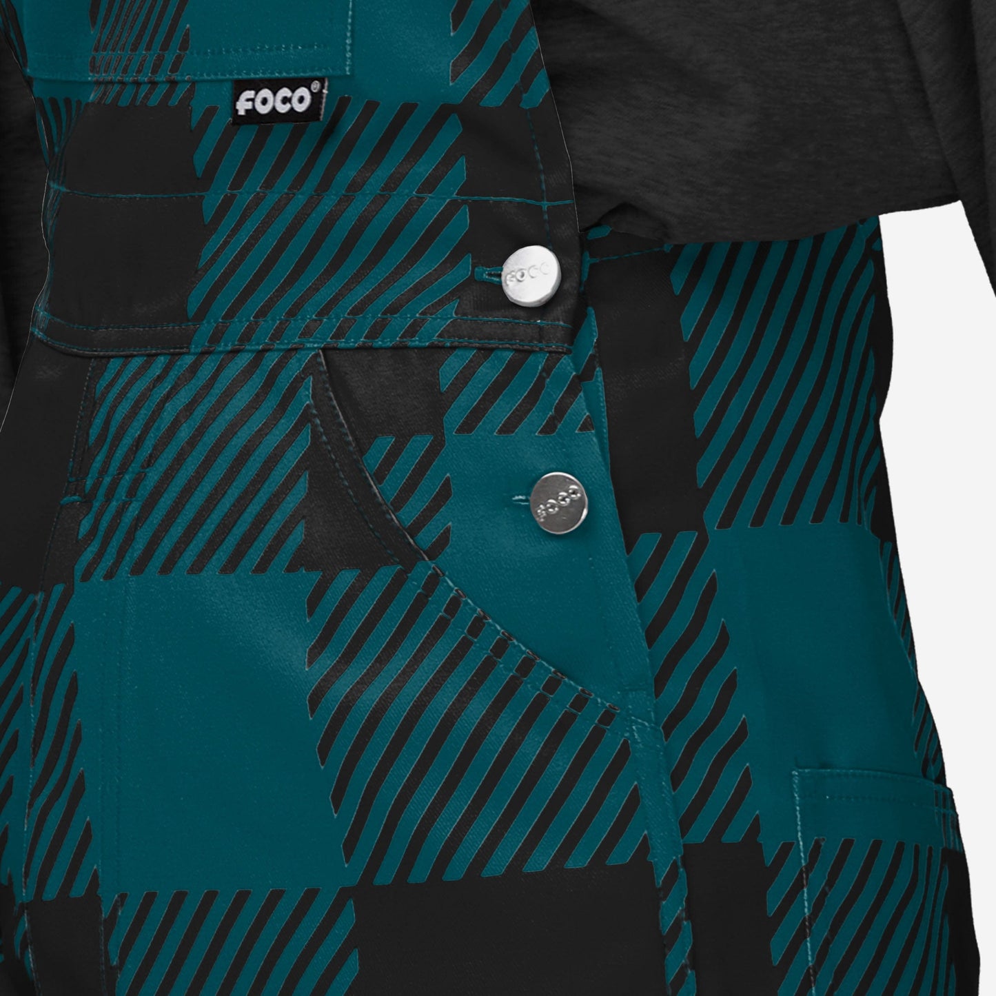 New Womens Plaid Bib Overalls