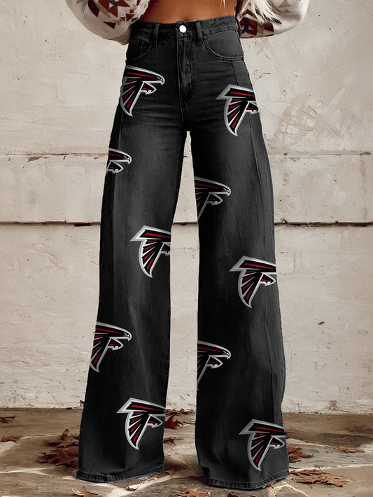 Women's Vintage casual wide LegPants