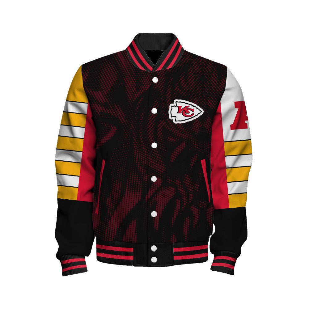 Kansas City Chiefs Football Team 2025 - 26 Wear Your Passion Unisex Varsity Jacket