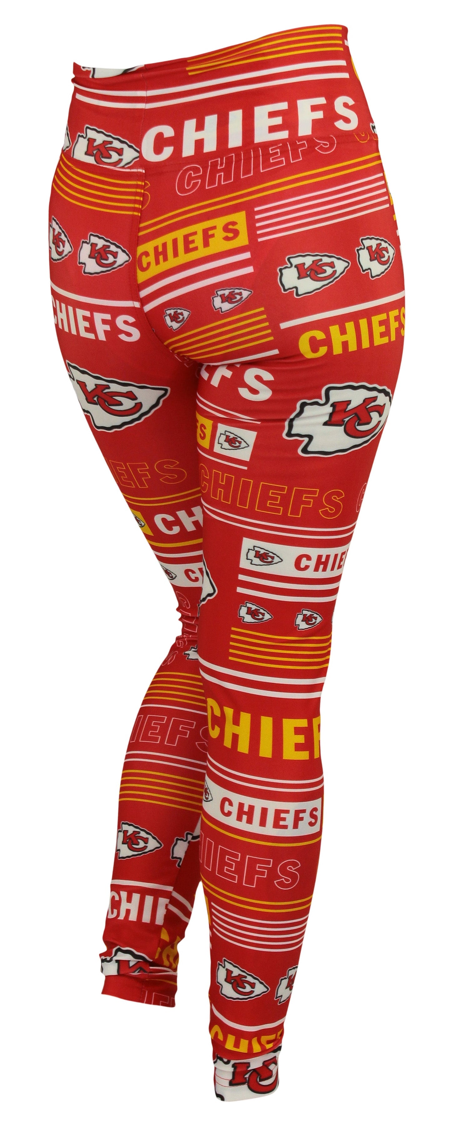 Zubaz NFL Kansas City Chiefs Women's Team Column Leggings