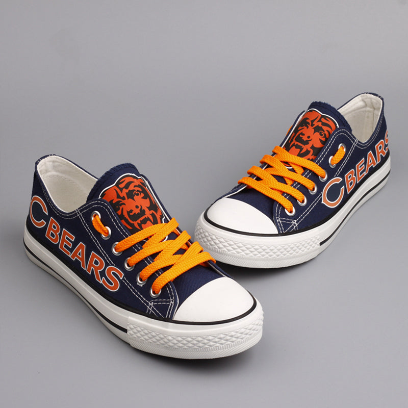 Casual printed low-top canvas shoes unisex
