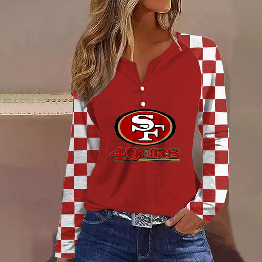 V NECK SHIFT CASUAL BLOUSE