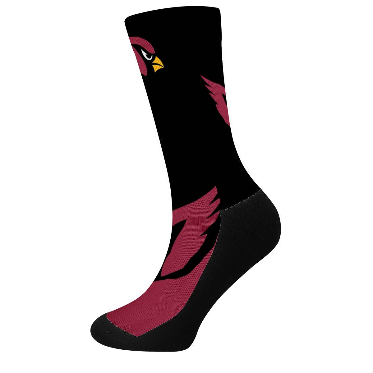 Arizona Cardinals For Bare Feet Crew Socks
