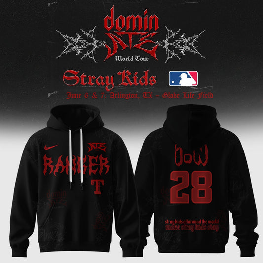 Texas Rangers x Stray Kids Dominate World Tour 2025