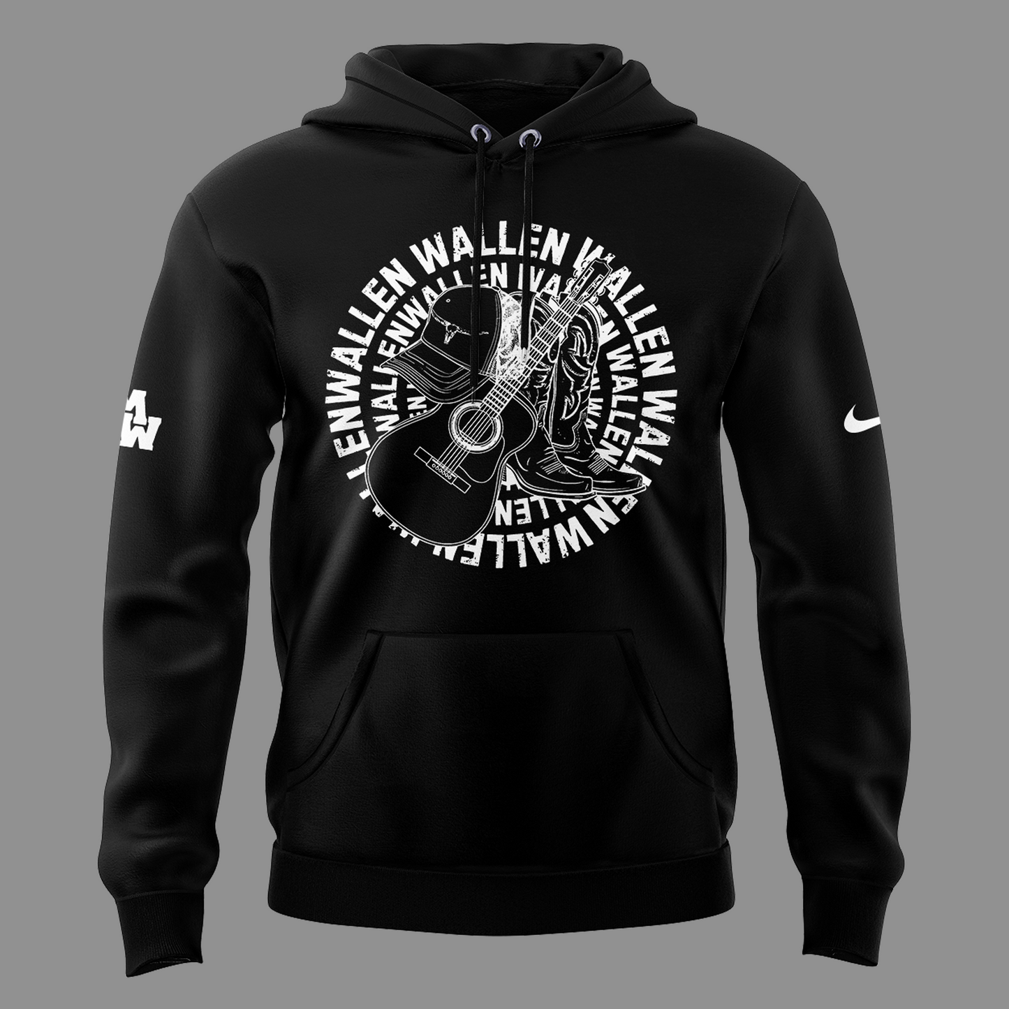 Special New Morgan Wallen x Arizona Cardinals Black Hoodie