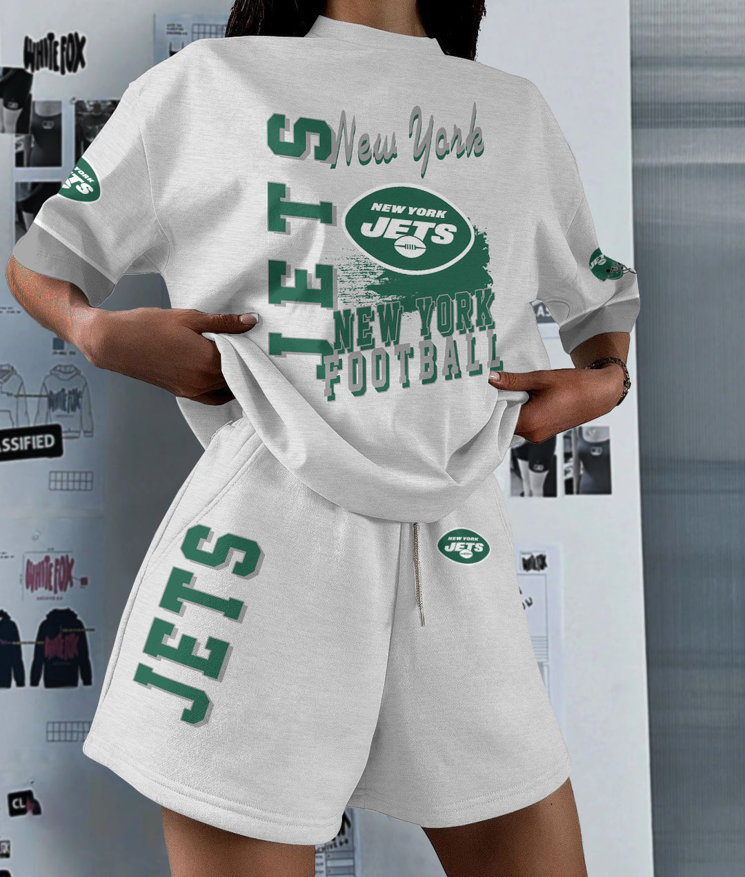 New York Jets Limited Edition Women's T-Shirt & Short Set