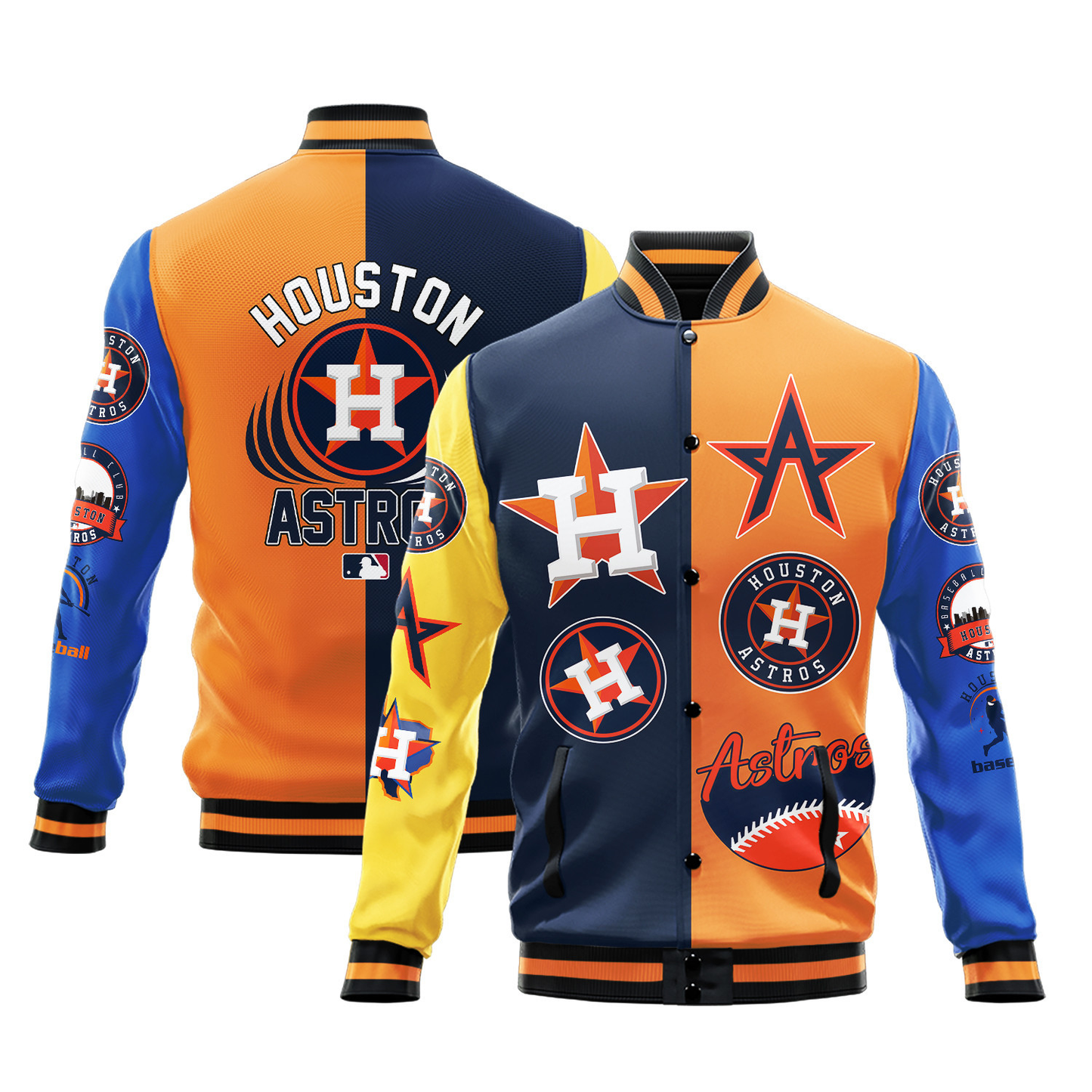 Houston Astros Major League Baseball Unisex Varsity Jacket