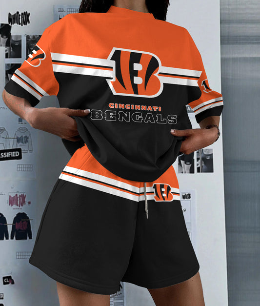 Cincinnati Bengals Limited Edition Women's T-Shirt & Short Set