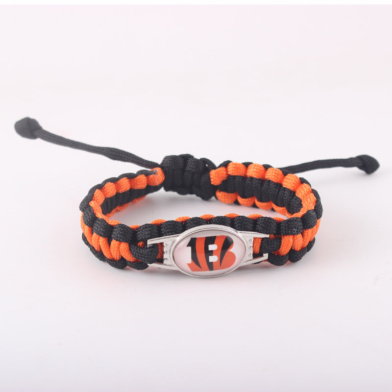 Rugby Leather Bracelet Retro Multilayer Leather Bracelet