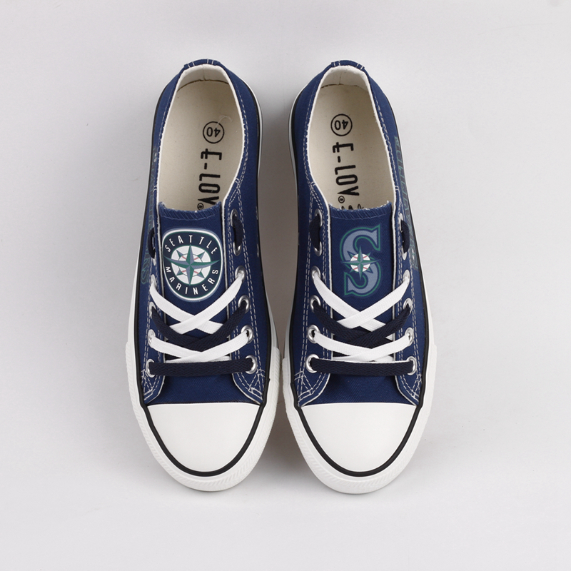 Casual printed low-top canvas shoes unisex