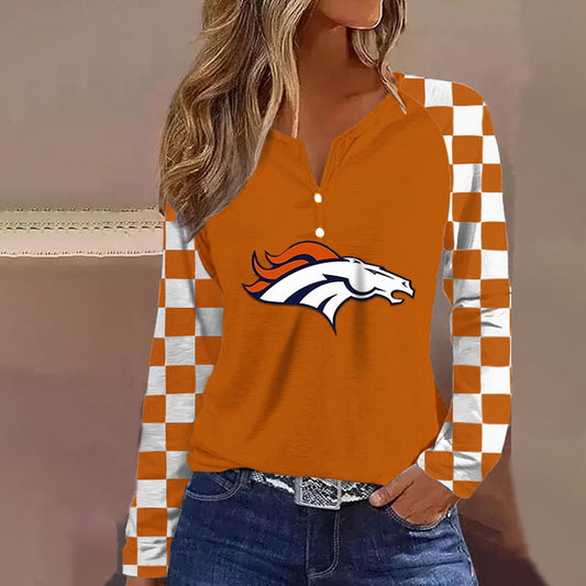 V NECK SHIFT CASUAL BLOUSE