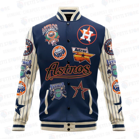 Houston Astros Major League Baseball Unisex Varsity Jacket