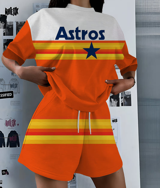 Houston Astros Limited Edition Women's T-Shirt & Short Set