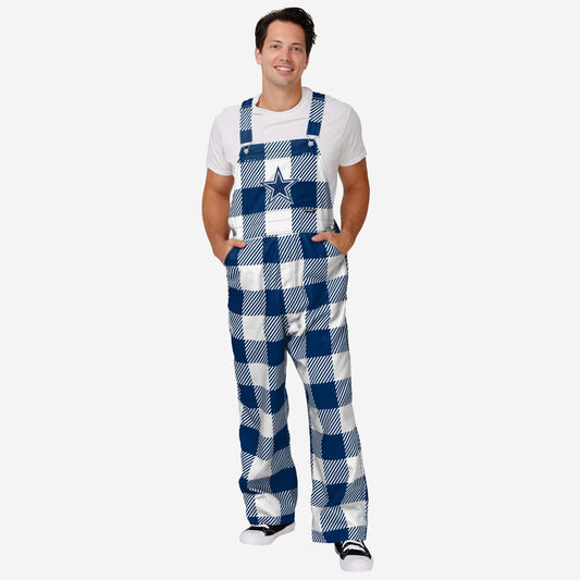 New Mens Plaid Bib Overalls